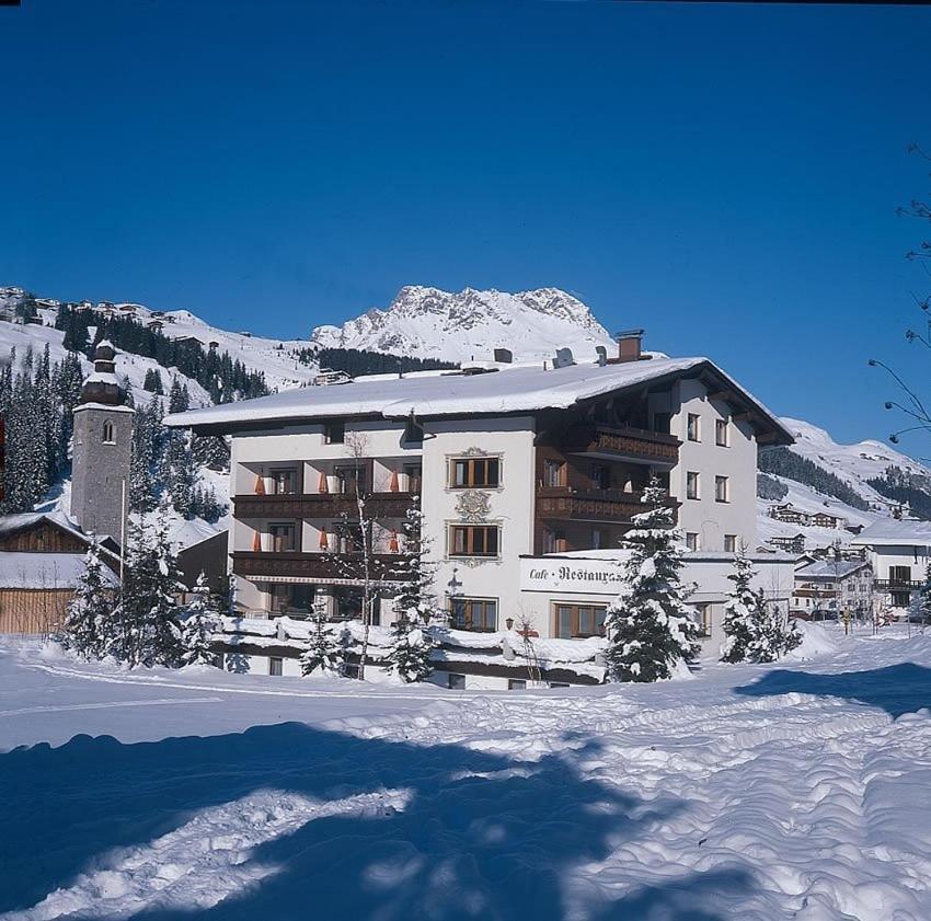 Pension Cafe Fritz Lech am Arlberg Exterior photo