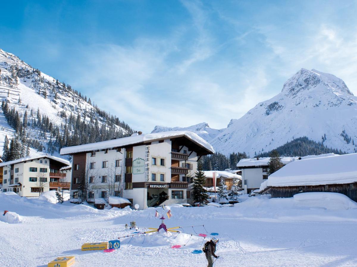 Pension Cafe Fritz Lech am Arlberg Exterior photo