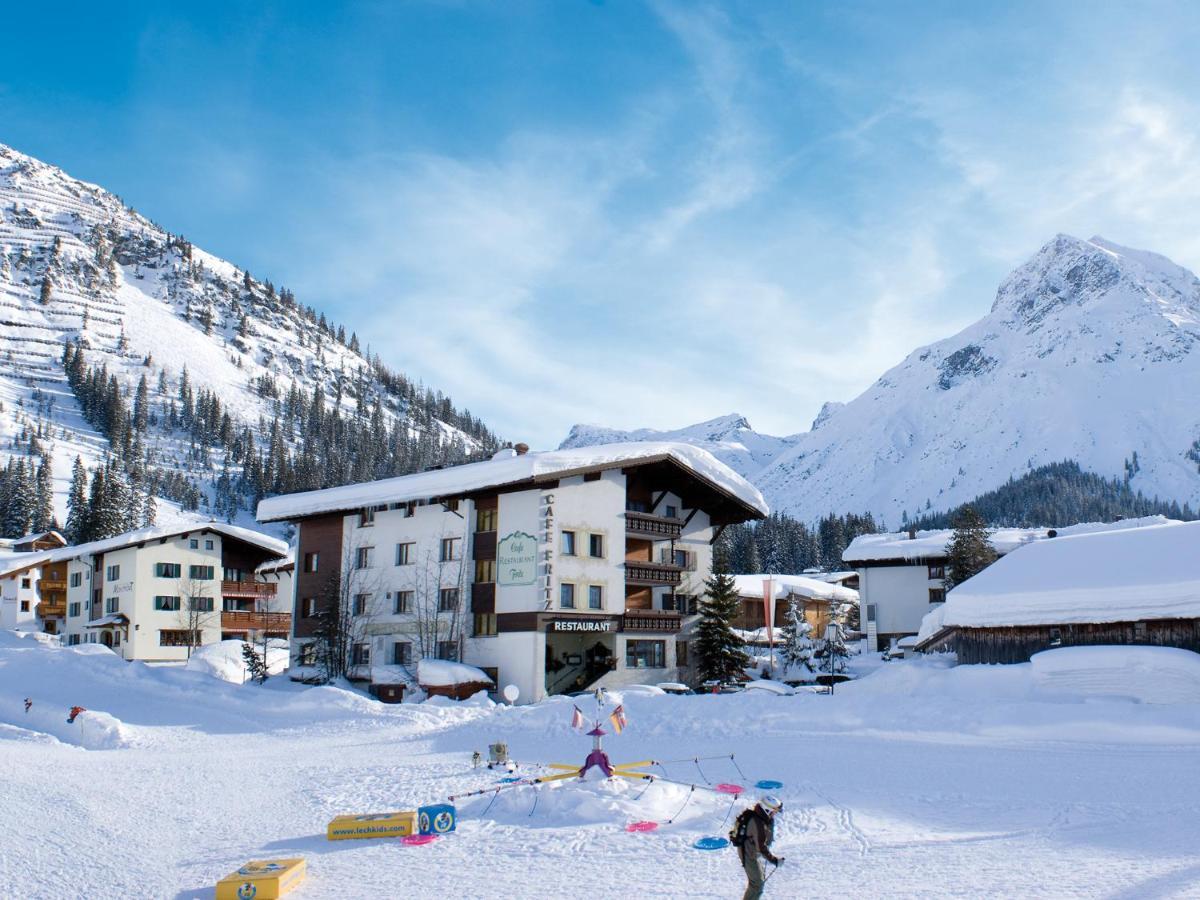 Pension Cafe Fritz Lech am Arlberg Exterior photo