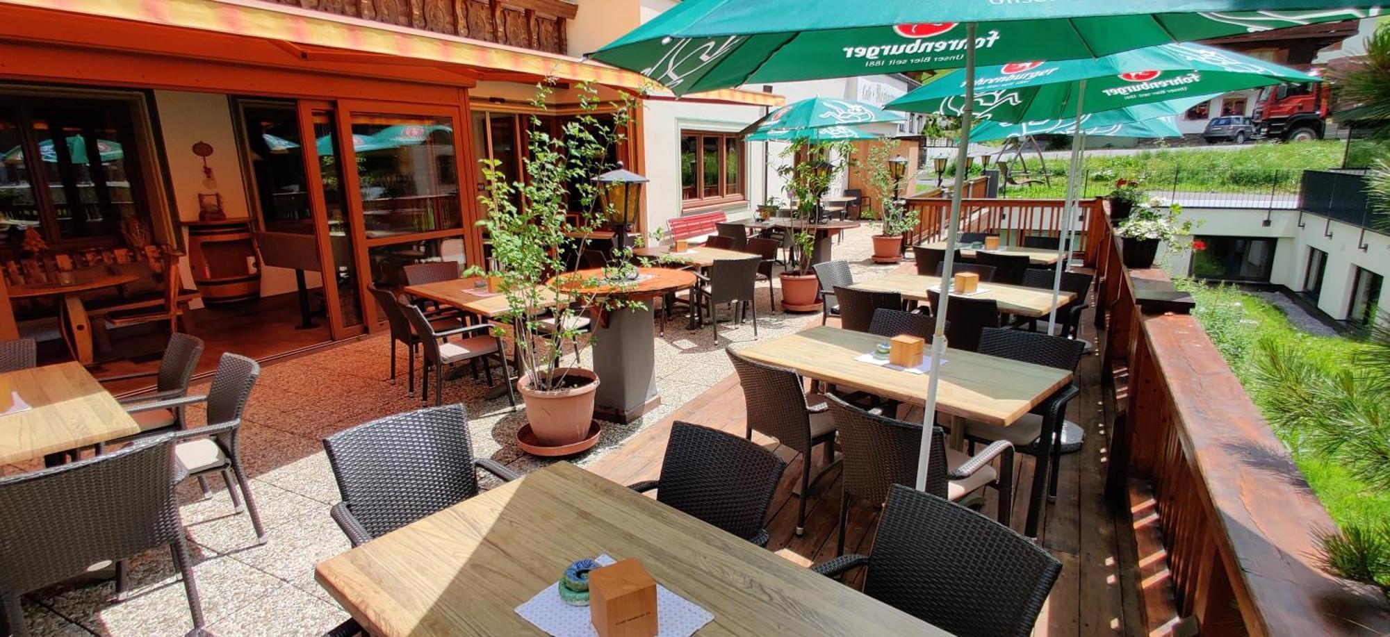 Pension Cafe Fritz Lech am Arlberg Exterior photo