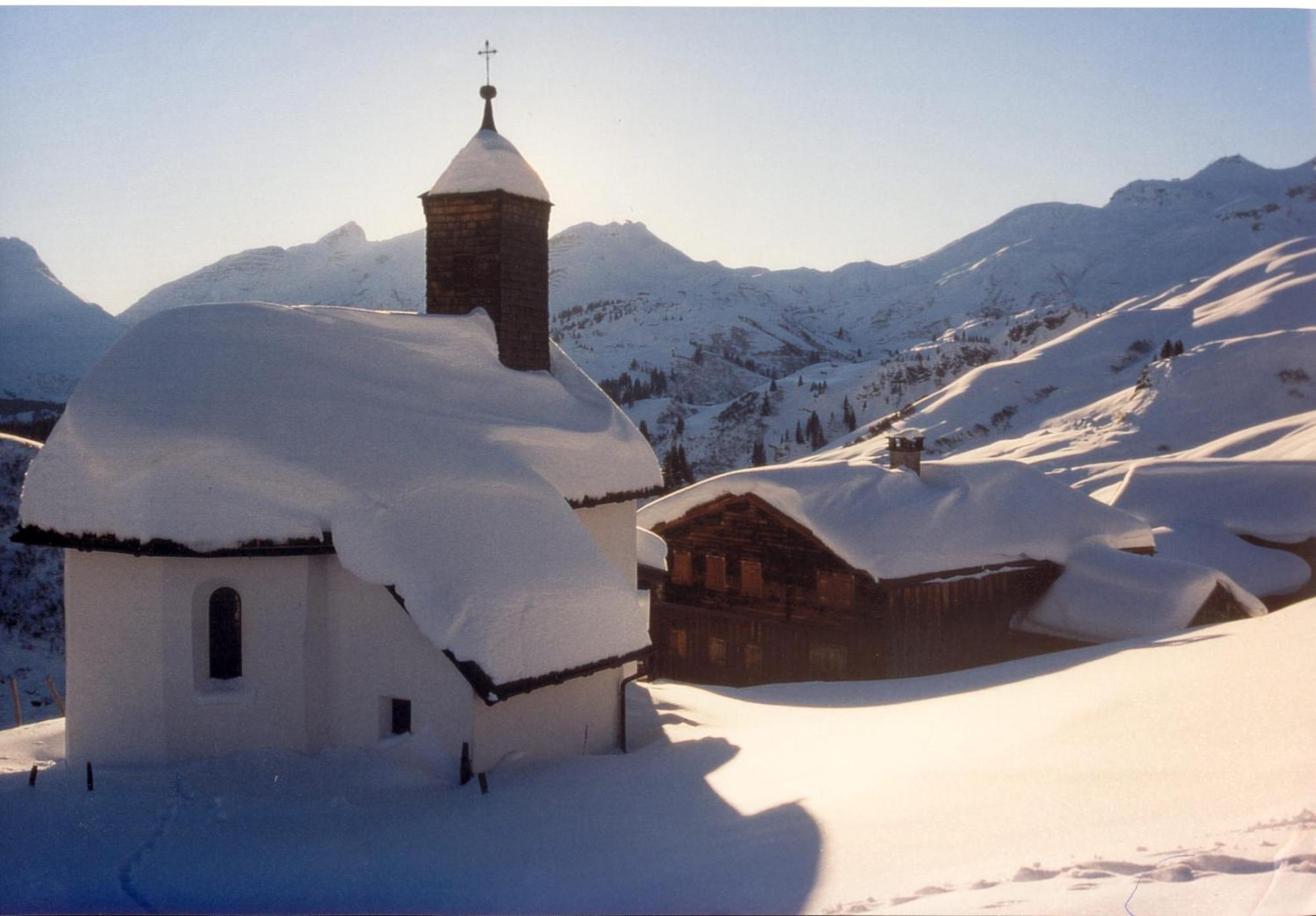 Pension Cafe Fritz Lech am Arlberg Exterior photo